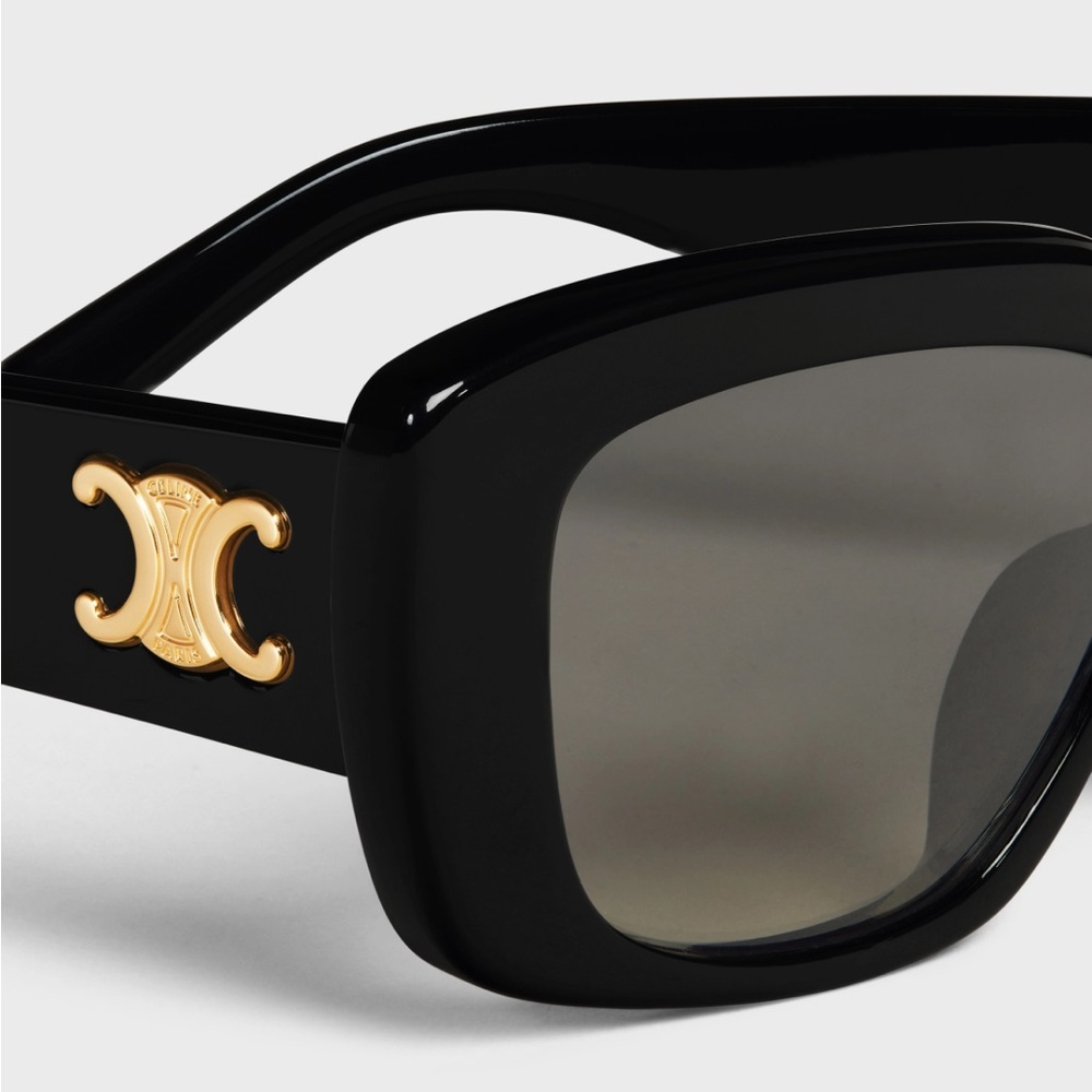 Like new: CELINE Sunglasses CL40216U 01F Authentic - Picture 4 of 9